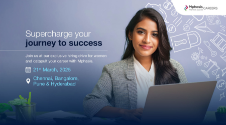 Mphasis is hiring women professionals for various BPS roles across India